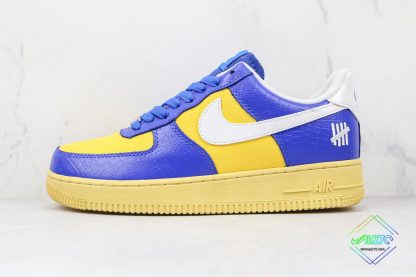 Undefeated Nike Air Force 1 Low Croc Royal Blue