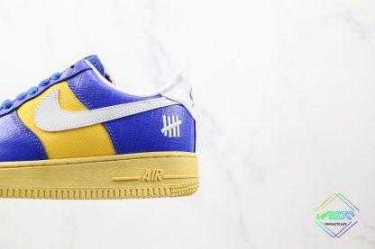 Undefeated Nike Air Force 1 Low Croc Royal Blue yellow