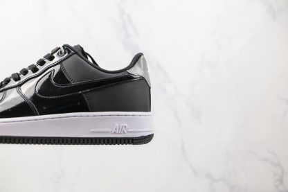 Air Force 1 07 SE Premium Black Silver for sale