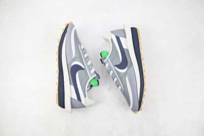 Clot x Sacai x Nike LDWaffle Cool Grey navy grey