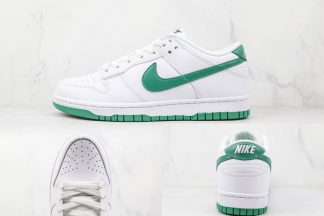 Dunk Low White Green Noise