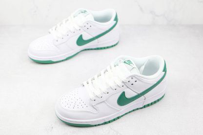 Dunk Low White Green Noise overall