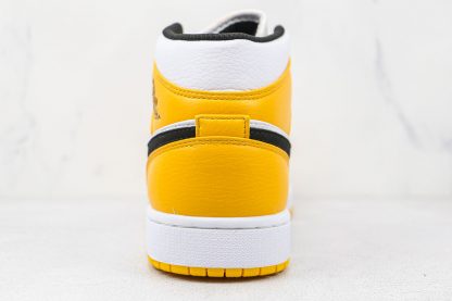 Jordan 1 Mid EDG Lakers DIY heel