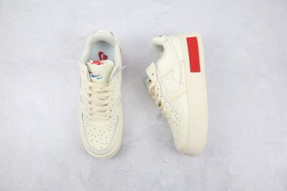 NK Air Force 1 Fontanka Pearl White tongue