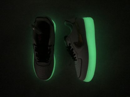 Nike Air Force 1 1 My Game Is Money glow in the dark