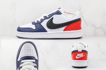 Nike Court Borough Low 2 Navy Blue Red