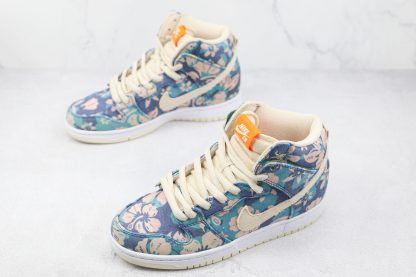 SB Dunk High Hawaii Sail Blue-Green Aqua orange