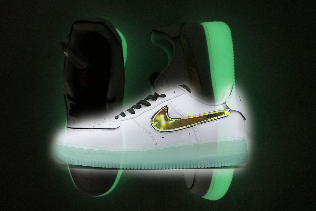 glow in the dark Air Force 1 1 My Game Is Money
