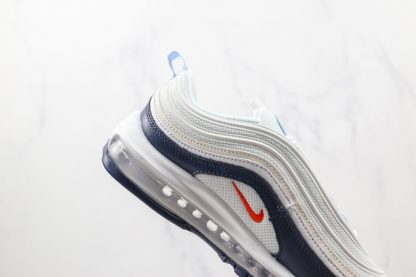 2022 Air Max 97 USA White and Navy lateral side