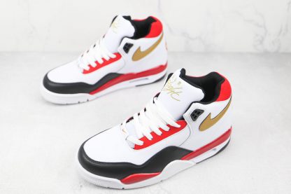 Air Flight Legacy 89 Red Metallic Gold overall