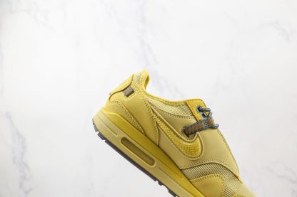 Air Max 1 Travis Scott Cactus Jack Saturn Gold lateral side