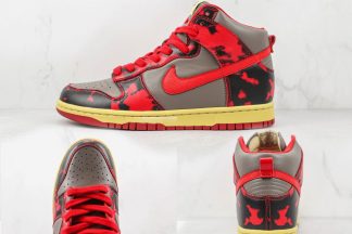 Dunk High 1985 Red Acid Wash