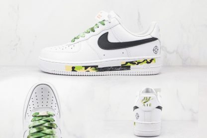 NK Air Force 1 White Green Camo