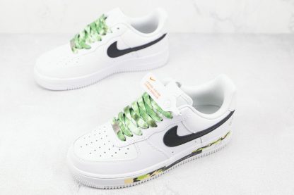 NK Air Force 1 White Green Camo sneaker