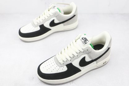 NK Air Force 107 Low Suede Grey Black overall