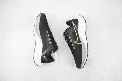 NK Air Zoom Pegasus 38 Black Metallic Gold Coin panling