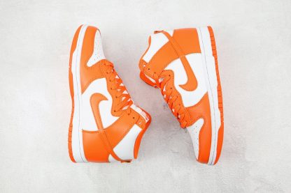 NK Dunk High Syracuse Orange Blaze lateral side