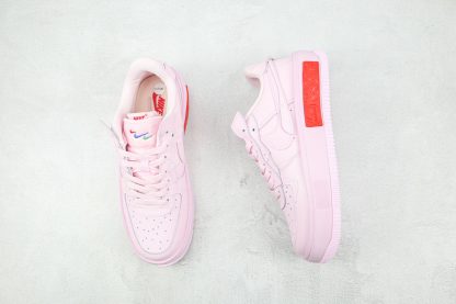 Wmns Air Force 1 Low FontankaFoam Casual Pink tongue