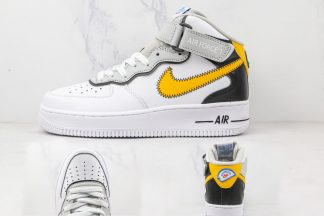 Air Force 1 Mid Nike Athletic Club White Yellow