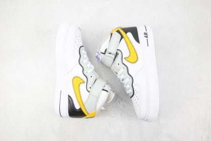 Air Force 1 Mid Nike Athletic Club White Yellow sneaker