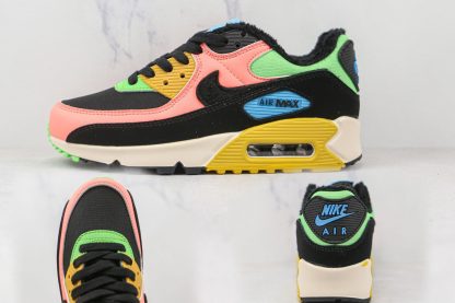 Air Max 90 Fur Multi-Color Atomic Pink Solar Flare