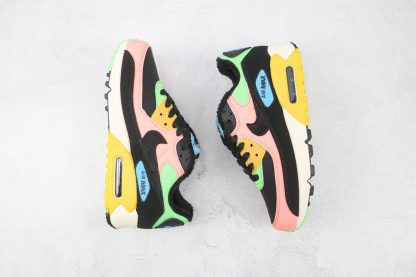 Air Max 90 Fur Multi-Color Atomic Pink Solar Flare sneaker