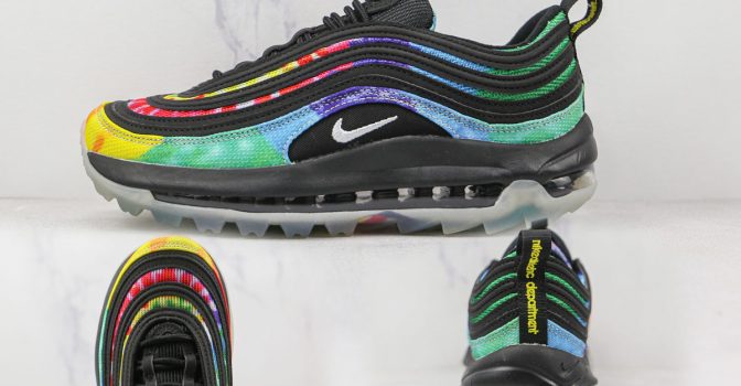 NK Air Max 97 Golf Tie Dye Black