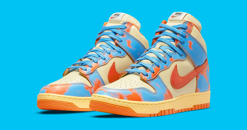 Blue Nike Dunk High Acid Wash 2022