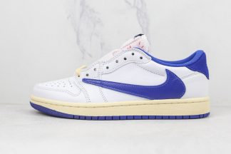 new Air Jordan 1 Low x Travis Scott OG SP White Blue