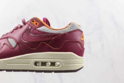 Nike Patta x Air Max 1 Rush Maroon medial side