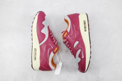 Nike Patta x Air Max 1 Rush Maroon red orange