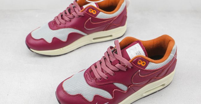 Nike Patta x Air Max 1 Rush Maroon