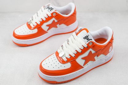 NK air Bathing Ape Bape Sta Low Orange overall