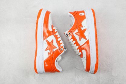 NK air Bathing Ape Bape Sta Low Orange panling