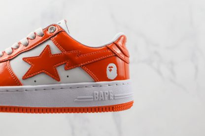 NK air Bathing Ape Bape Sta Low Orange side