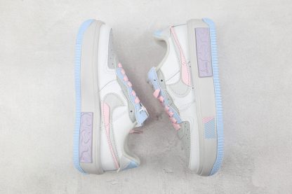 NK Fontanka Air Force 1’07 Low Wolf Grey Blue Pink panling