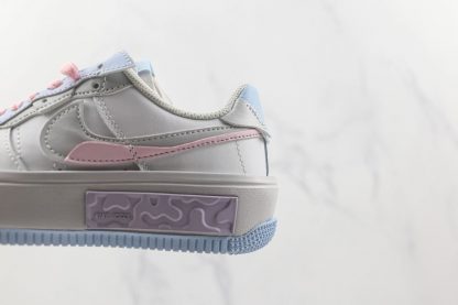 NK Fontanka Air Force 1’07 Low Wolf Grey Blue Pink sneaker