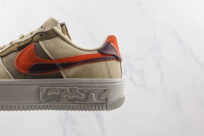 Nike Air Force 1 Fontanka Rattan Madder Root Khaki orange