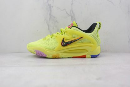 Nike KD 15 Aimbot Volt Yellow Black DM1054-700 shoes