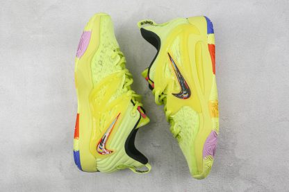 Nike KD 15 Aimbot Volt Yellow Black DM1054-700 swoosh