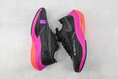 Nike ZoomX VaporFly NEXT% 2 Black Purple Crimson sneaker