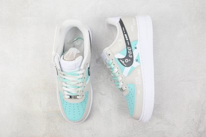 NK Air Force 1 Grey Sky The Blue front