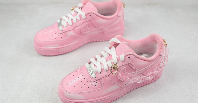 NK Air Force 1 Low Pink Tie Dye