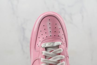 NK Air Force 1 Low Pink Tie Dye vamp