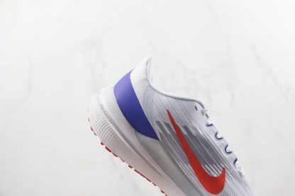 NK Air Winflo 9 Grey Concord Blue Red swoosh