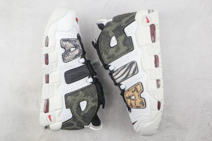 Nike Air More Uptempo Animal Leopard White Black sneaker