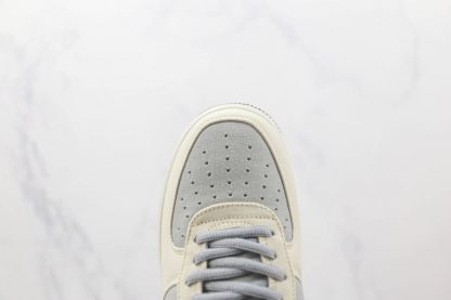 NK Air Force 1 Sail Light Gray Black vamp