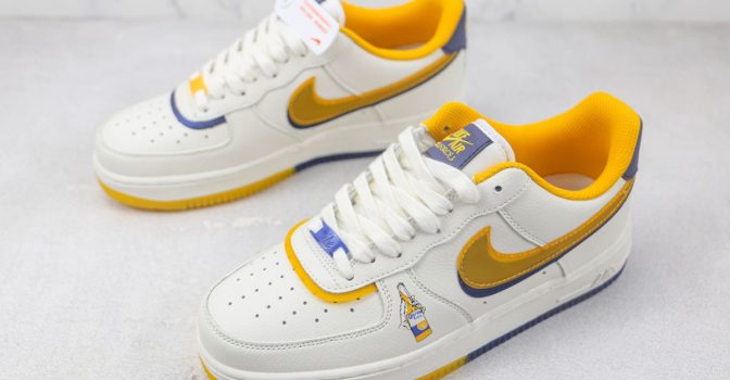 Nike Air Force 1 Low 07 Corona White Yellow