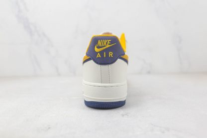 Nike Air Force 1 Low 07 Corona White Yellow heel