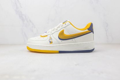 Nike Air Force 1 Low 07 Corona White Yellow shoes